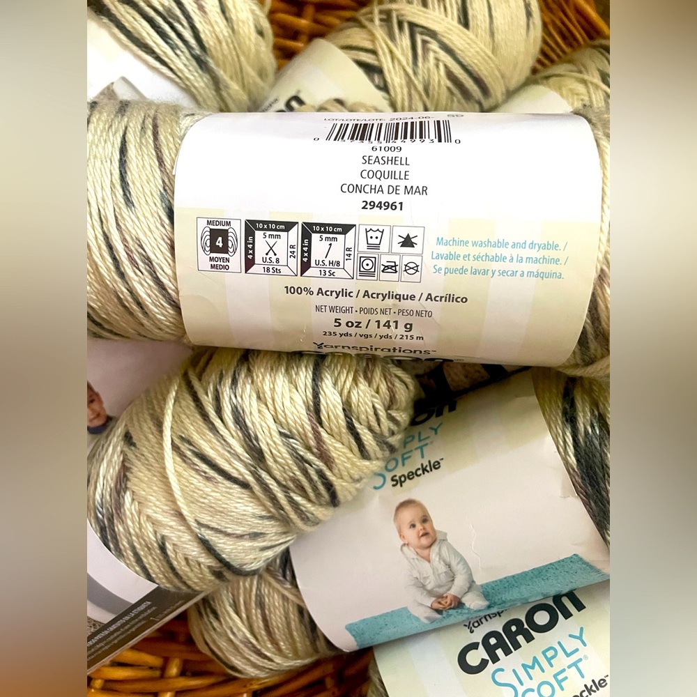 Simply Soft Speckle by Yarnspirations CARON - Picture 4 of 4